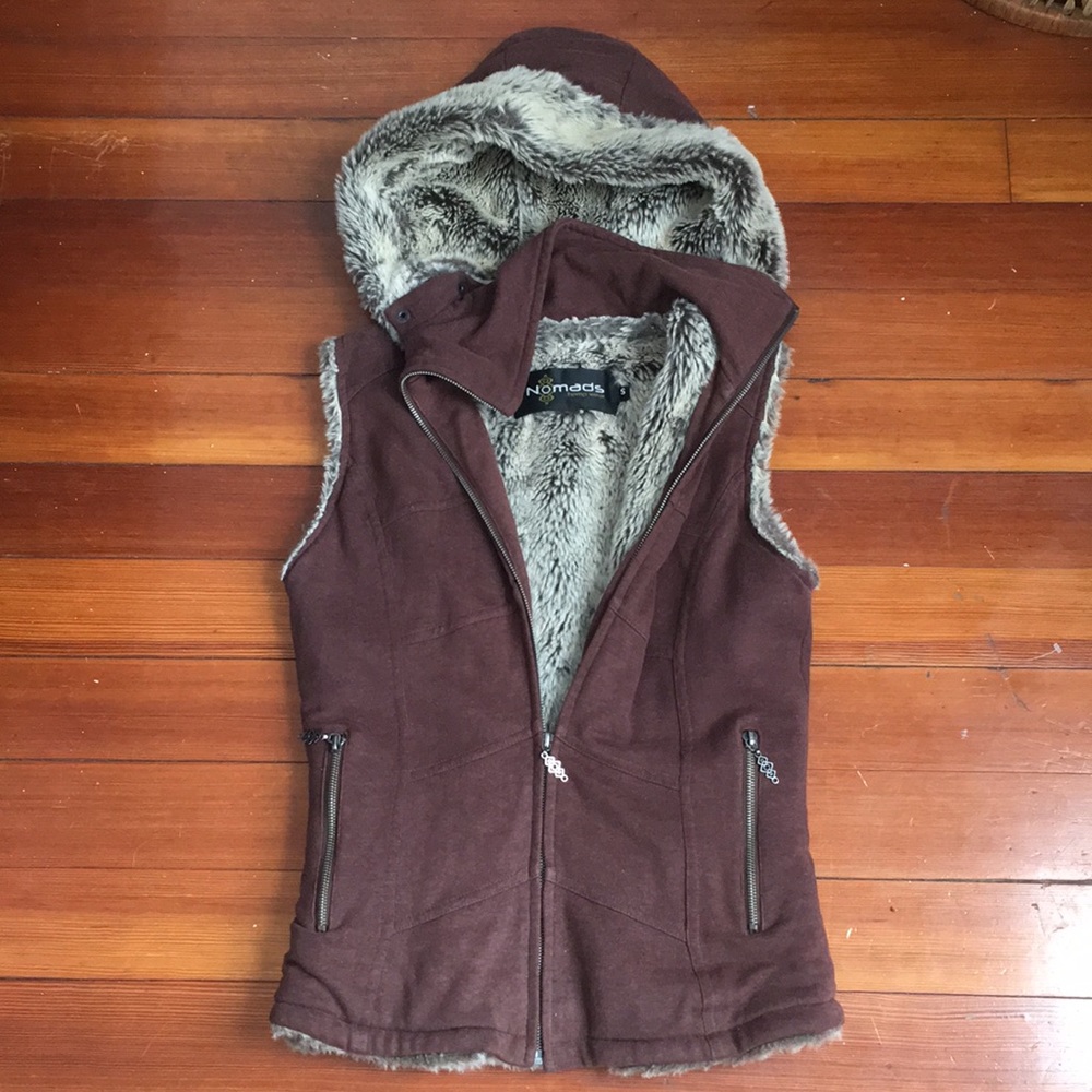 Nomads Hemp Wear Fur Vest